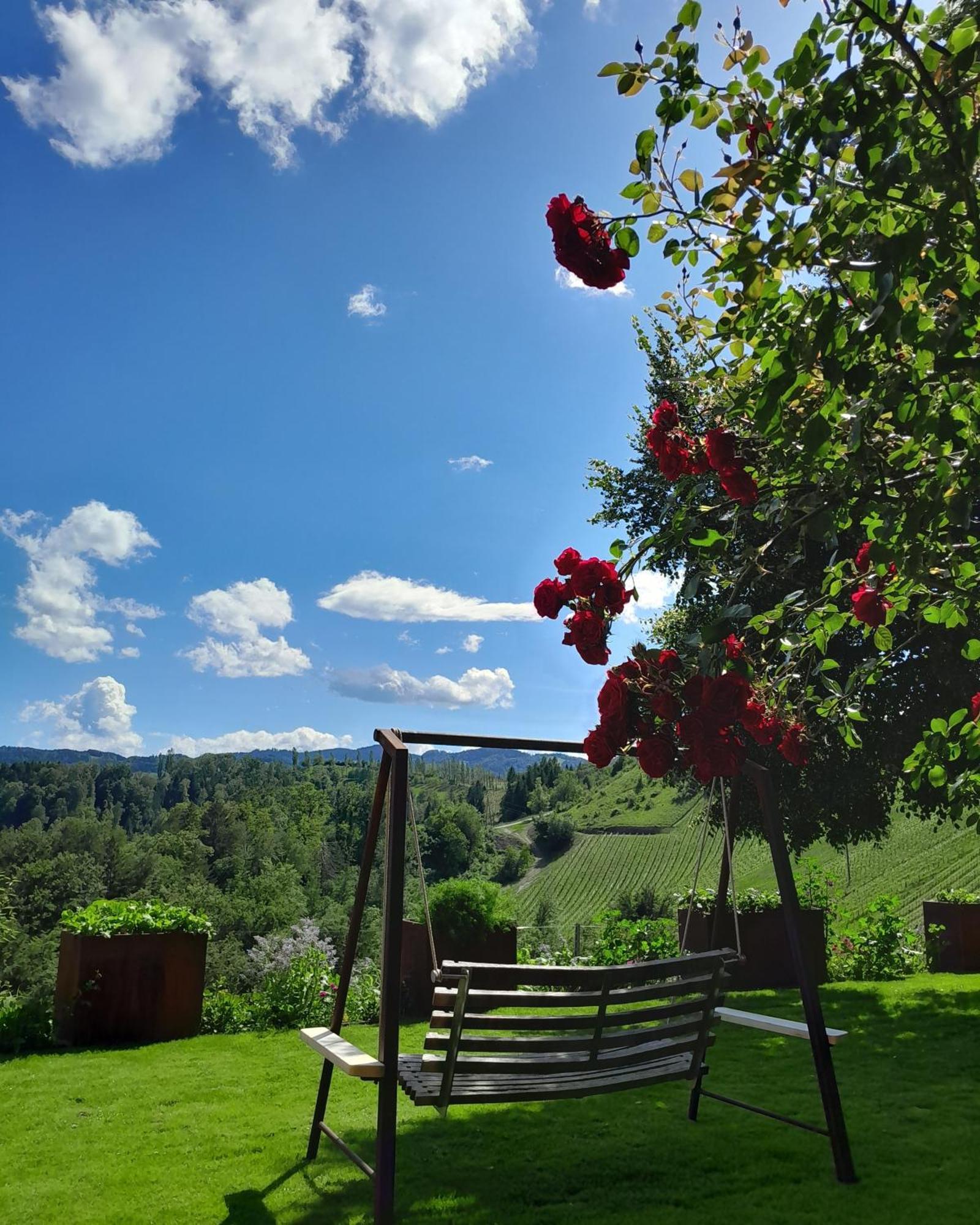 Hotel Weingut Essgut Schlafgut Sabathihof-Dillinger Glanz an der Weinstraße Exterior foto